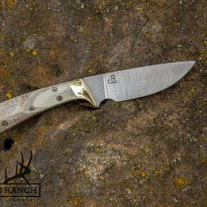 Hand made whitetail horn knife
